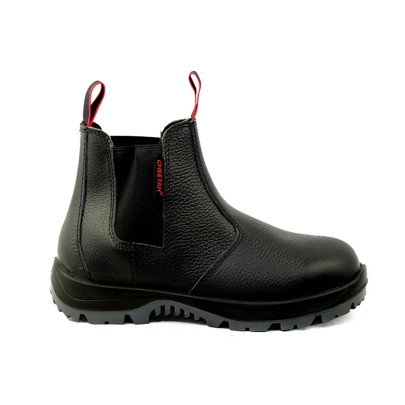 Sepatu Kerja Ujung Besi Safety CHEETAH 7110 100% Original Shoes Slip Resistant Work & Safety Footwear  Pria Karet 2