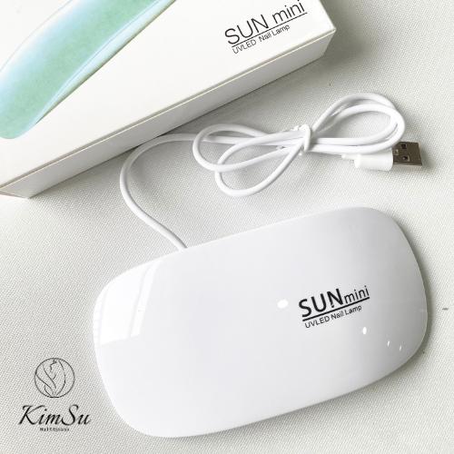   Deal Live  Máy hơ gel SUNmini UV Led chuyên dùng làm khô sơn móng tay gel 