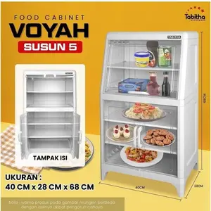 PROMO LEMARI SERBAGUNA VOYAH, RAK MAKANAN SERBAGUNA SUSUN5 RAK VOYAH SUSUN 5 TABITHA