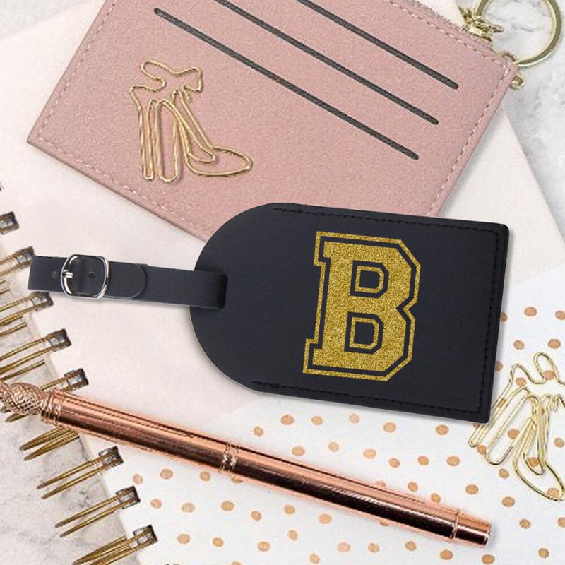 Product Introduction of Initial A-Z Printed Luggage Loss Prevention Identification Tag Hanging Tag Luggage Tag Identification Hanging Tag 19