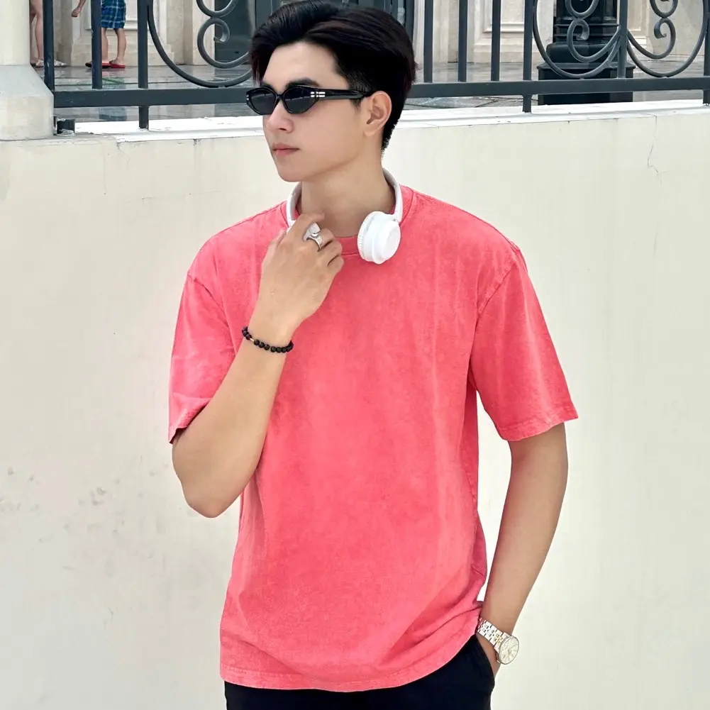 Áo Thun WASH PELAMEN, lên tới 9 màu sắc nổi bật, dễ phối hợp quần áo. Kiểu dáng unisex form áo rộng rãi, Menswear.