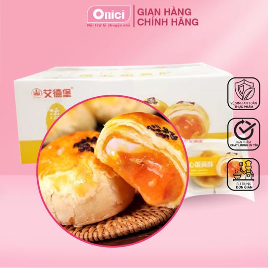 Bánh trứng chảy ngàn lớp bánh liu trứng chảy Đài Loan thùng 1kg khoảng 18 cái Bếp Của Mẹ Onici