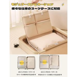 旅行用の折りたたみ式オーガナイザーハンギングバッグ、ポケット付きの収納ハンギングバッグ-日常服の仕分け収納、マルチコンパートメント