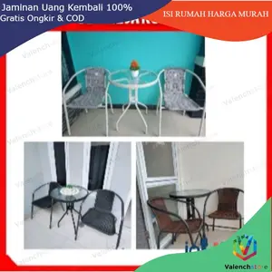 FREE ONGKIR SET MEJA KURSI TERAS YOLORADO BY INFORMA / Set Meja Teras / set meja teras outdoor/