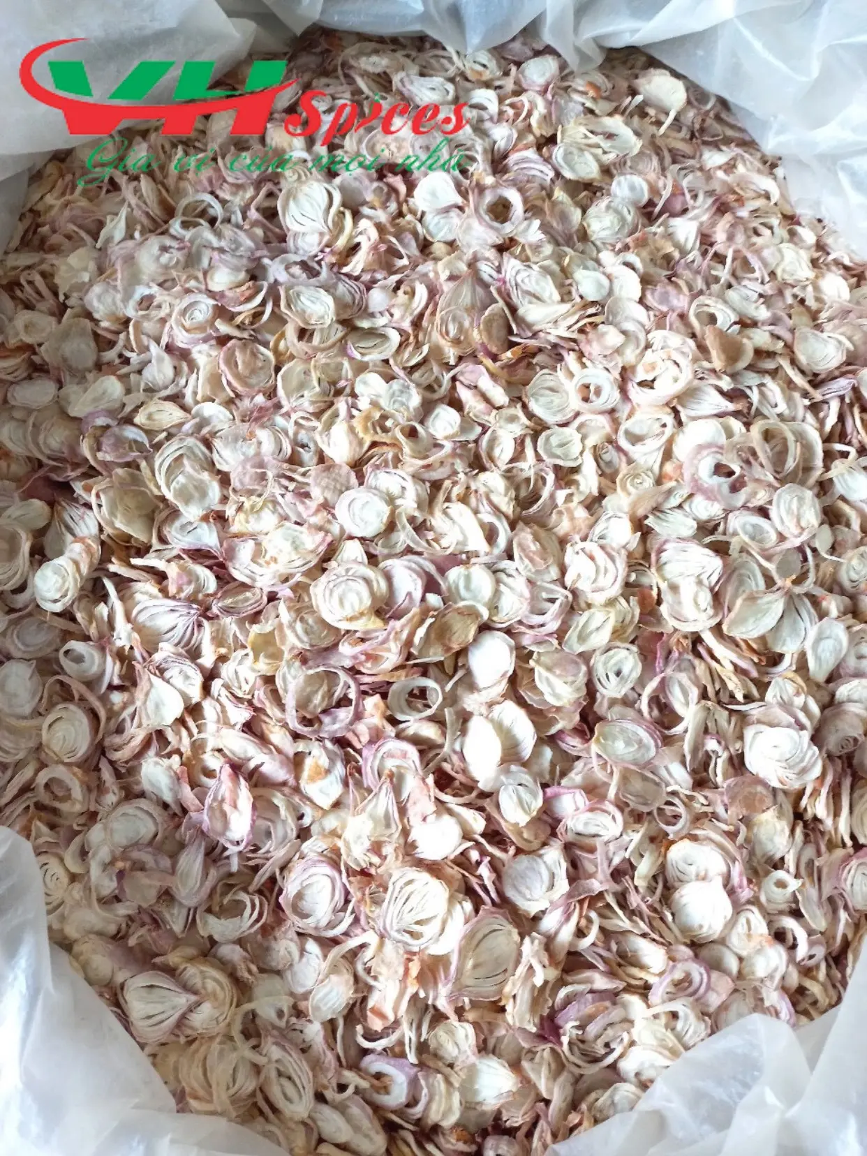 Hành Tím Thái Lát Sấy Khô Thơm Việt Hiệp