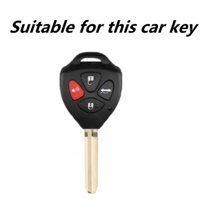 TPU Car Key Case, Dustproof & Anti-fall Car Key Cover, Durable Car Accessories for Toyota for Scion, for Camry, for Rav4, for Corolla, for 4Runner, for Yaris, for Matrix, for Venza, for Avalon 2