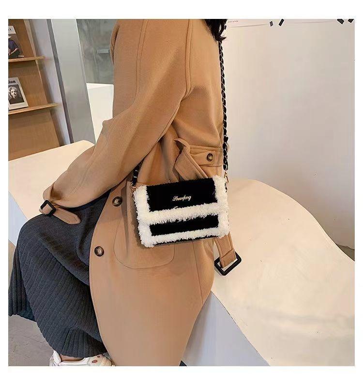 Product Introduction of Túi Dệt Tay, Vật Liệu Tự Làm, Đan Móc, Tự Làm, Túi Sợi Len Bar Đá, Túi Messenger Một Vai, Thích Hợp Cho Bạn Gái Và Bạn Gái 16