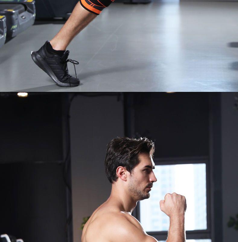 Product Introduction of Basketball Sports Kneecaps Men's Professional Bandage Joint Knee Sheath Bandage Football Fixed Support Protective Gear 18