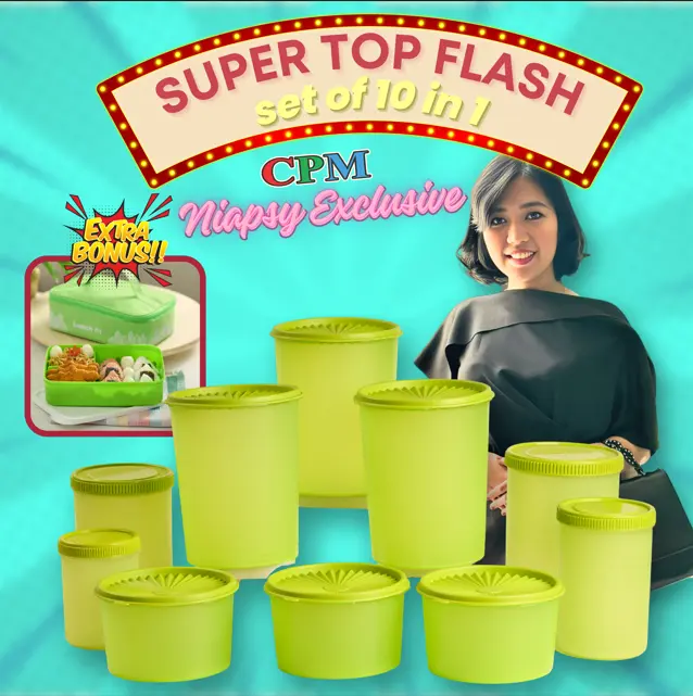 NiapsyXCPM paket toples lebaran claryn ruby set 10 in 1 ( ruby 1 set ,claryn s 3 claryn m 3 dan gratis lunch fit ) 4