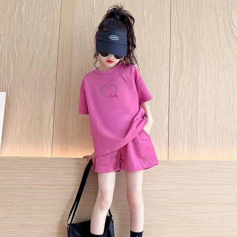 Bộ Đồ Mùa Hè Cho Bé Gái, Thời Trang Phong Cách Phương Tây, Quần Đùi Trẻ Em Mùa Hè, Bộ Đồ Hai Mảnh Thể Thao Đi Chơi, Hàng Mới Về Năm 2025, Bán Chạy Cửa Hàng 5