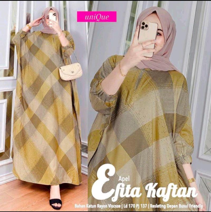 Product Introduction of KAFTAN MOTIF EVITA RAYON PREMIUM BUSUI JUMBO LD 170CM 8
