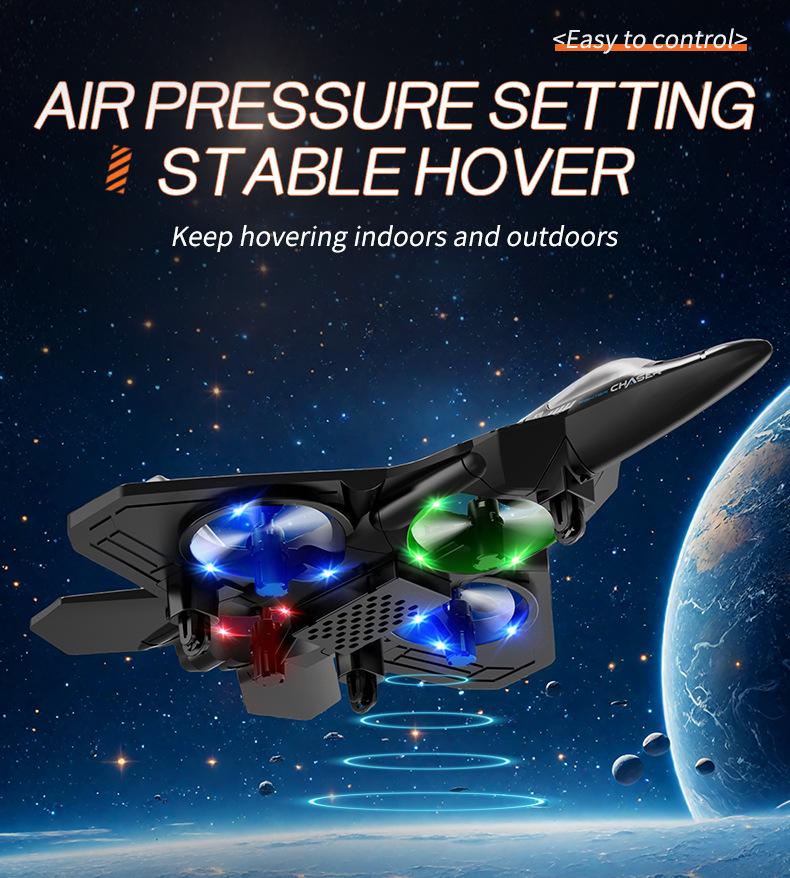 Product Introduction of Children's Remote Control Airplane Fighter Glider Foam One-Key Return Charging Electric Student Boys Toy Model Airplane 9