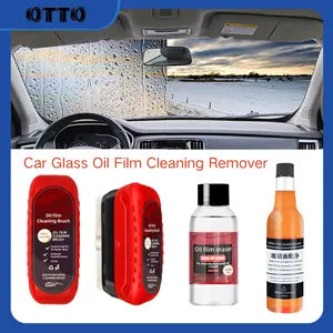 【Harga Grosir】COD Pembersih Jamur Kaca Mobil Car Glass Oil Film Cleaning Remover Wiper Brush Cairan Pembersih Kaca Spion Jamur Mobil Powerful Windshield Oil Film Stain Removal Glass Oil Film Cleaning Brush