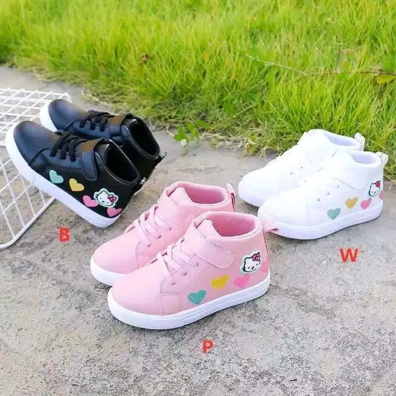 Sepatu Anak Perempuan Boot Hello Kitty Umur 1 2 3 4 5 Tahun 1