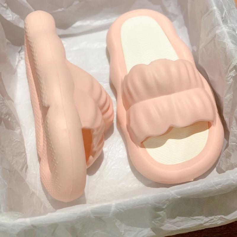 Dép bánh mì nữ mùa hè đế dày Trong Nhà Chống Trượt Thoải Mái Thời Trang 7