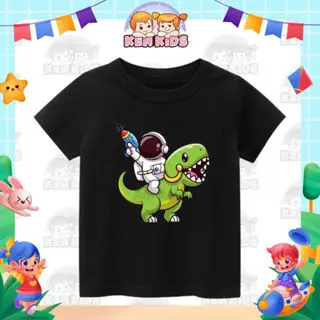 KEN14 KAOS ANAK MOTIF DINO ASTRO Katun Polos Santai Baju Fashion 5