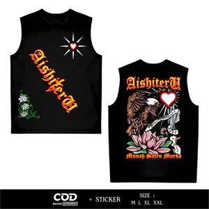 Singlet Desain Terbaru Terate Aishiteru Vol 6 Munah Satru Murko By Ars88store Model Distro Lekbong Sablon Full Punggung Dtf Pencak Silat Persaudaraan Setia Hati Terate PSHT Warna Biru Merah Maroon CC4