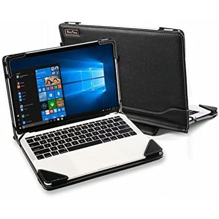 TikTok Shop Protective Case Cover Compatible with HP Spectre x360 15 ch df Series 15.6 inch Laptop Sleeve Notebook PC Bag Stand Carry Case