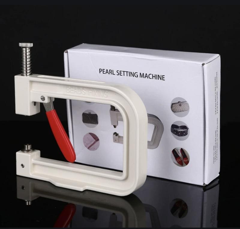 Máy đính nút ngọc trai bằng tay - Phụ Tùng Máy May Công Nghiệp máy  bấm