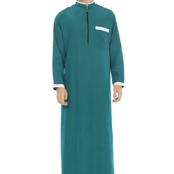 Jubah  Gamis Umroh Pria Jubah Gamis Pria Arab Dewasa Baju Gamis Pria Terbaru 2024 Baju Gamis Cowok Terbaru 2024 Jubah Pria Terbaru Baju Koko Terlaris 2024 Bonus 1 Pcs Peci plus 1 Tasbih Size S M L Xl XXL 3XL COD Muslim Panjang Putih Simple 8