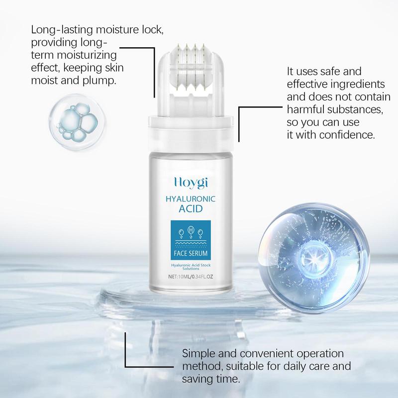 Product Introduction of Hyaluronic Acid Face Serum, Moisturizing & Nourishing Facial Essence, Hydrating Facial Serum, Face Serum for Women & Men 6