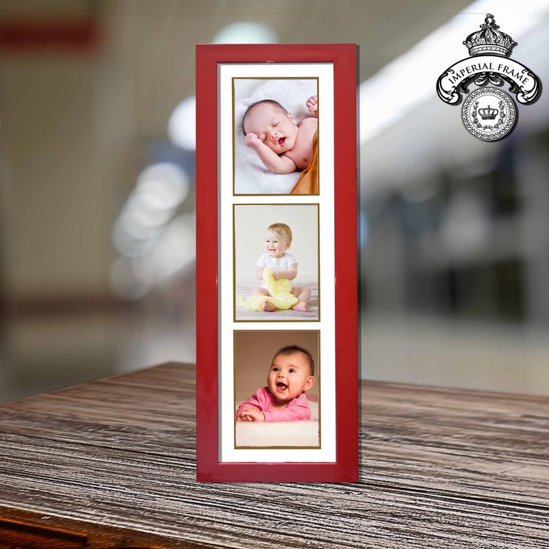 Bingkai Frame Foto Figura 4R susun 3 ( 3 in 1 ) 5