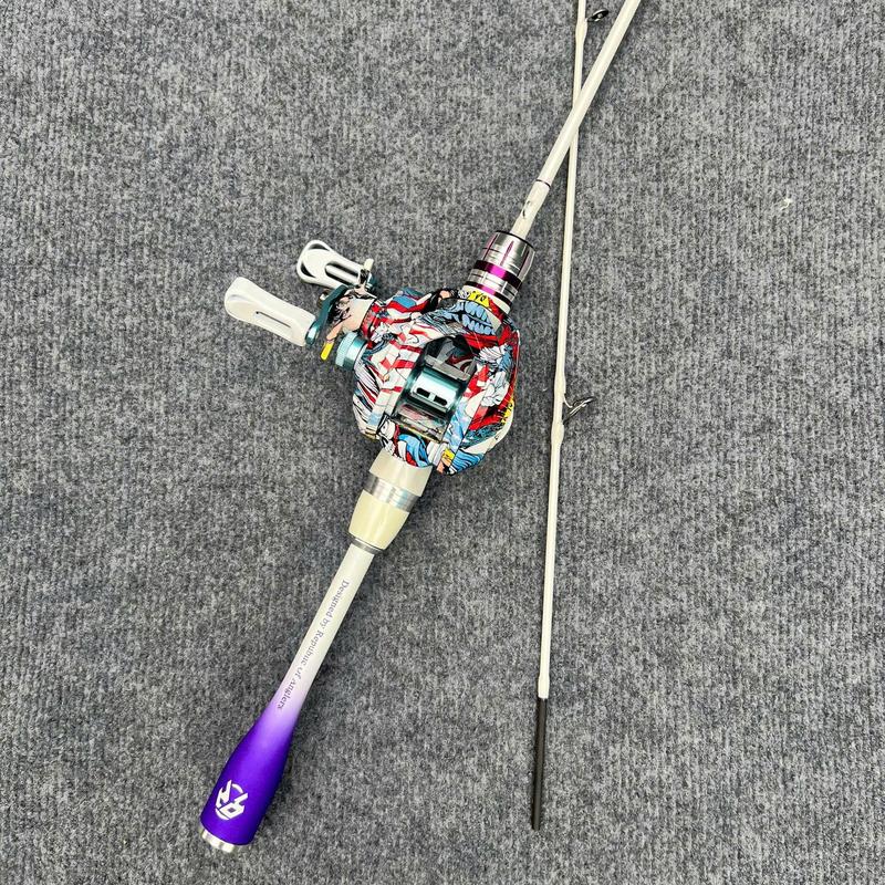 COMBO Bộ Cần Câu Cá Lure UL Trắng bạċ Và Máy Cemreo Có Tiếng Drax