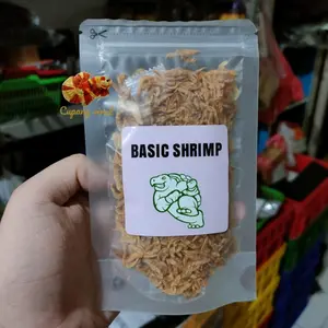 Udang Kering Super Basic Shrimp Pakan Predator dan Kura Air 20 Gram