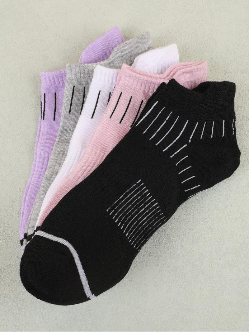 Product Introduction of Women's Solid Ankle Socks, Casual Comfortable Breathable Low Cut Socks for Daily Wear, Multipack Knit Socks for All Seasons 4