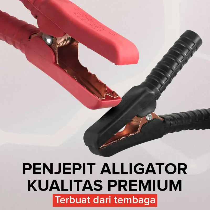 Kabel Jumper Aki Copper 2mm² for Vehicles Under 2000cc 2.8 m - 3