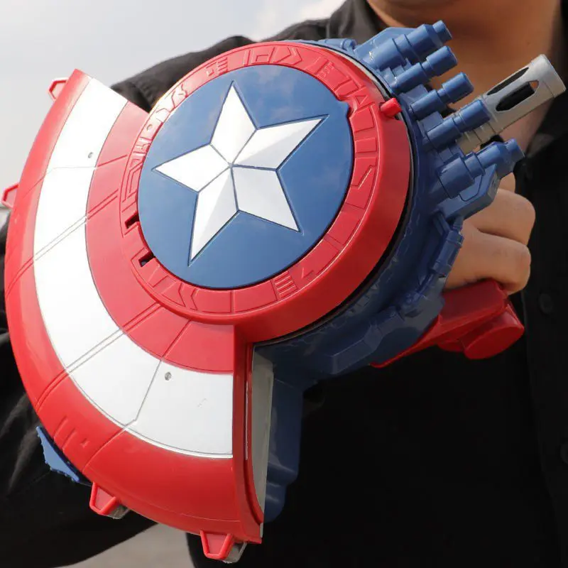 Mainan Anak TAMENG CAPTAIN AMERIKA Cannon Shield Space Battle Tameng Mainan Anak Perempuan - Mainan Anak Laki Laki 1