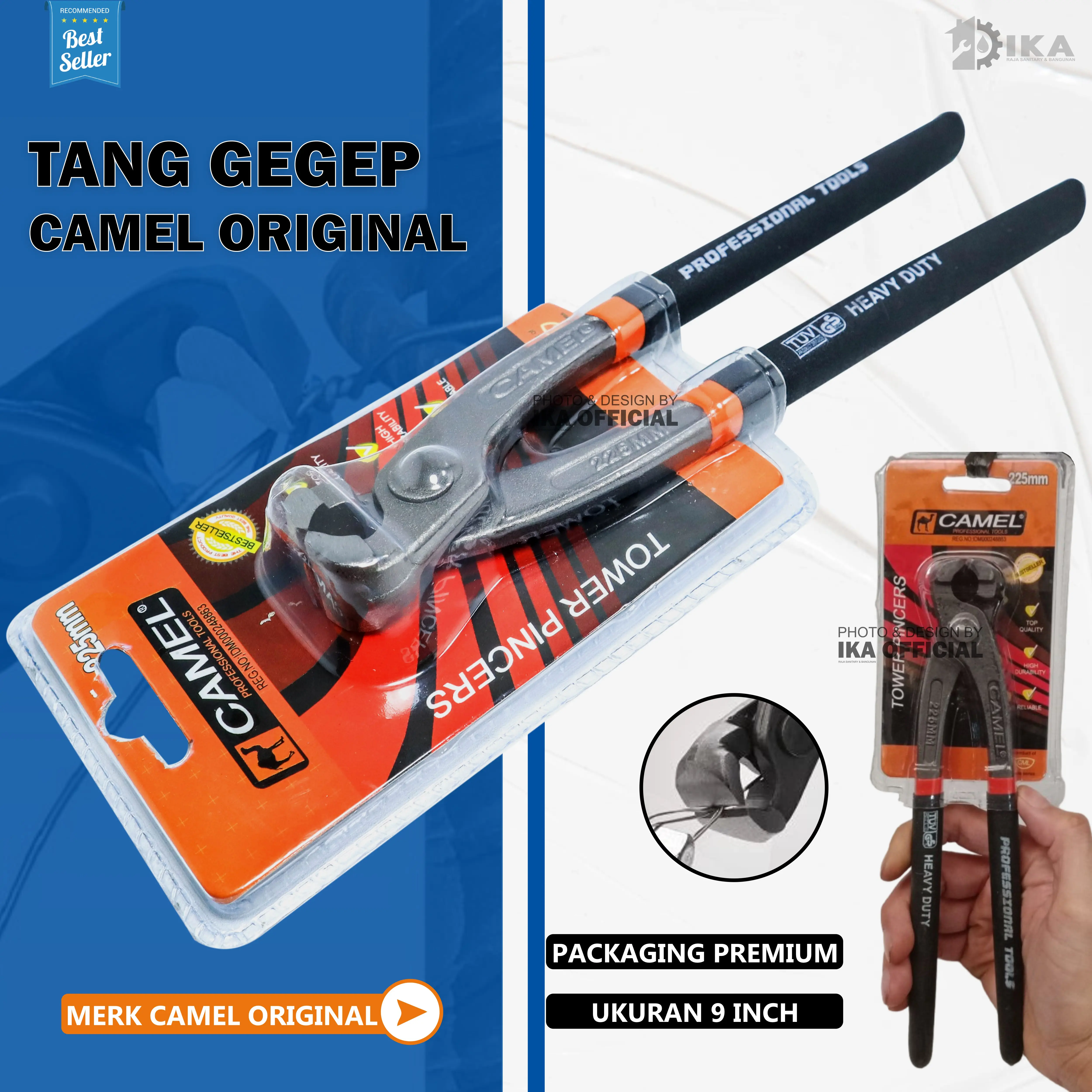 Tang Kakaktua gegep Camel 9 inci inch berkualitas / Camel Tang Kakak ...
