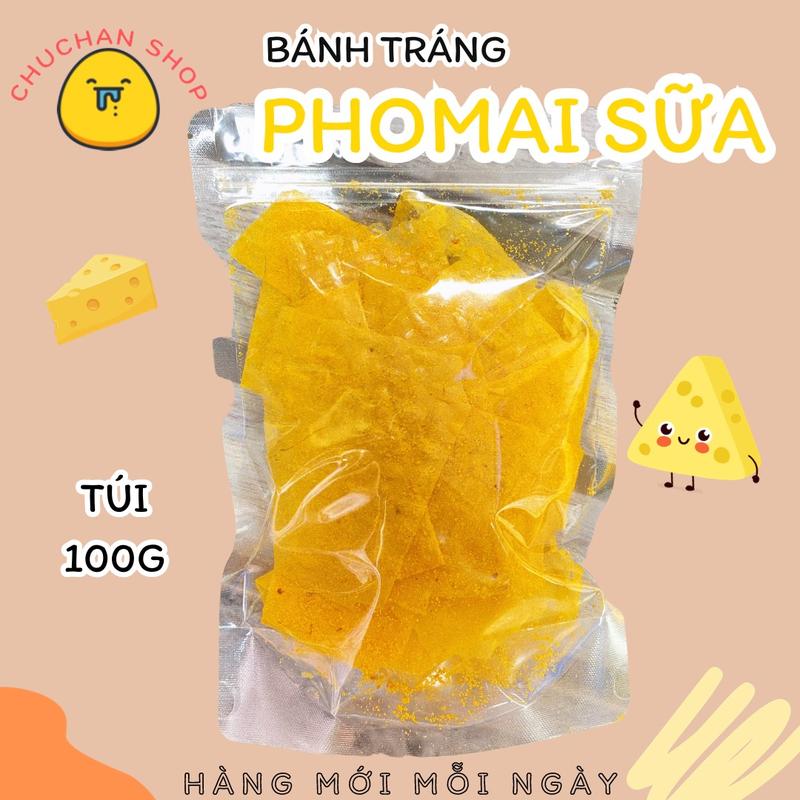 Bánh tráng tẩm vị ngọt túi 100g [CHUCHAN2] Ăn Vặt Food 4