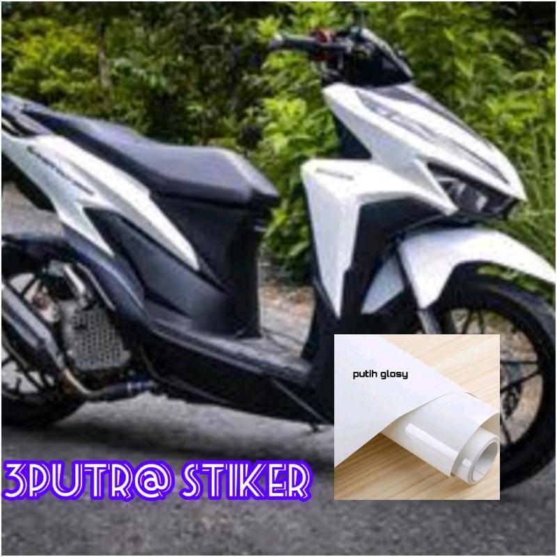 skotlet motor putih glosy, putih dof,  putih transparan 0