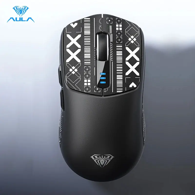 [AULA] Chuột gaming AULA SC580 - 3 Mode kết nối - max 10,000 DPI - Có app cài đặt macro - Trọng lượng 81 gr pin 500 mAh - Bh 12 T | BigBuy360 - bigbuy360.vn