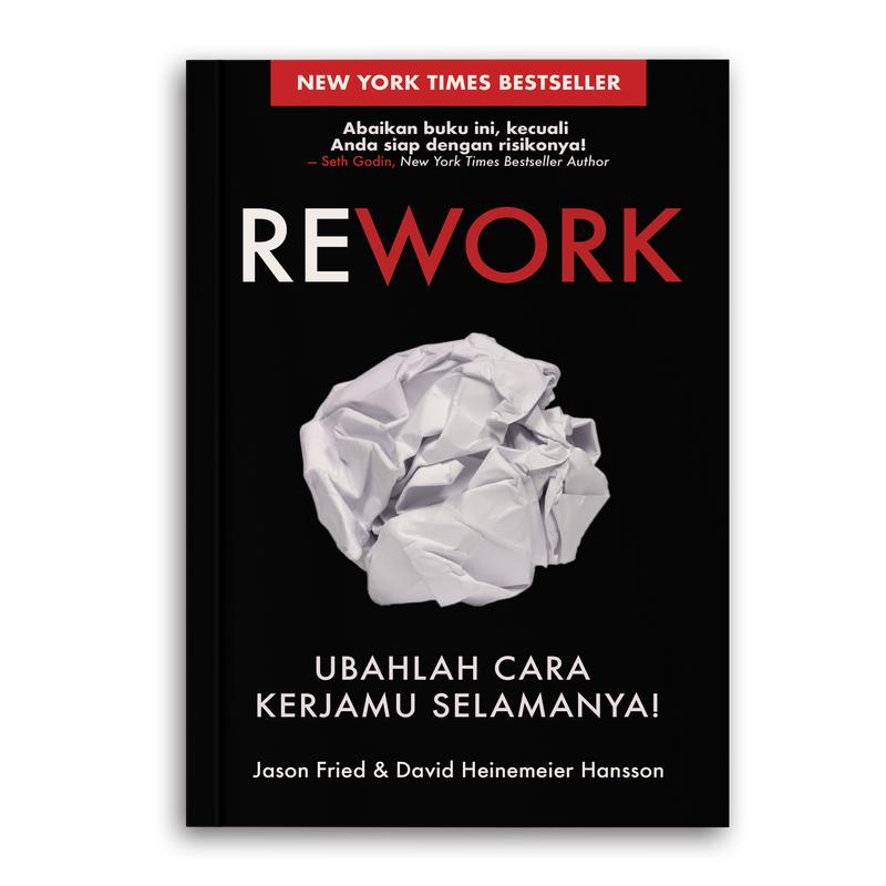 Buku Rework Karya Jason Fried & David Heinemeie - RENE - Shop | Tokopedia