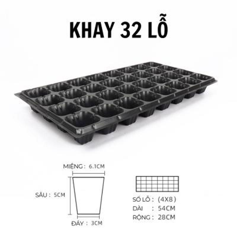 COMBO 3 Khay Ươm Hạt Giống - Giải Pháp Ươm Mầm Tiết Kiệm Diện Tích...