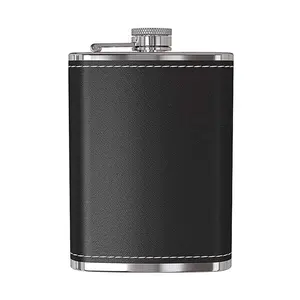 Botol Bir Hip Flask Wine Whiskey Bottle 8oz