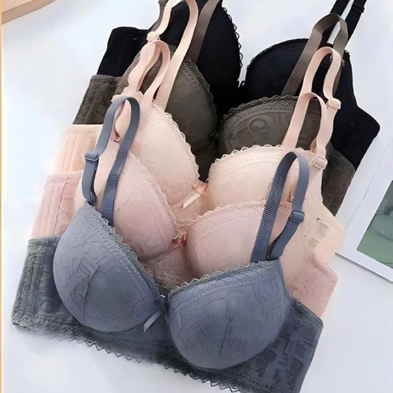 912_Áo lót Nữ Ren cao cấp mút dày 5.5cm,không gọng, ôm gọn, nâng đẩy, tạo khe, áo lót mặc áo dài_912 Bra