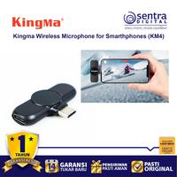 Gambar Kingma KM4 Wireless Microphone with Type C Audio Input RX RX TX dari Sentra Digital Kota Surabaya 3 Tokopedia