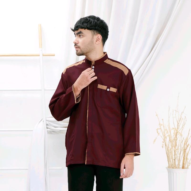 Laatansa Exclusive - Baju Kemeja Koko Simpel Elegan 2