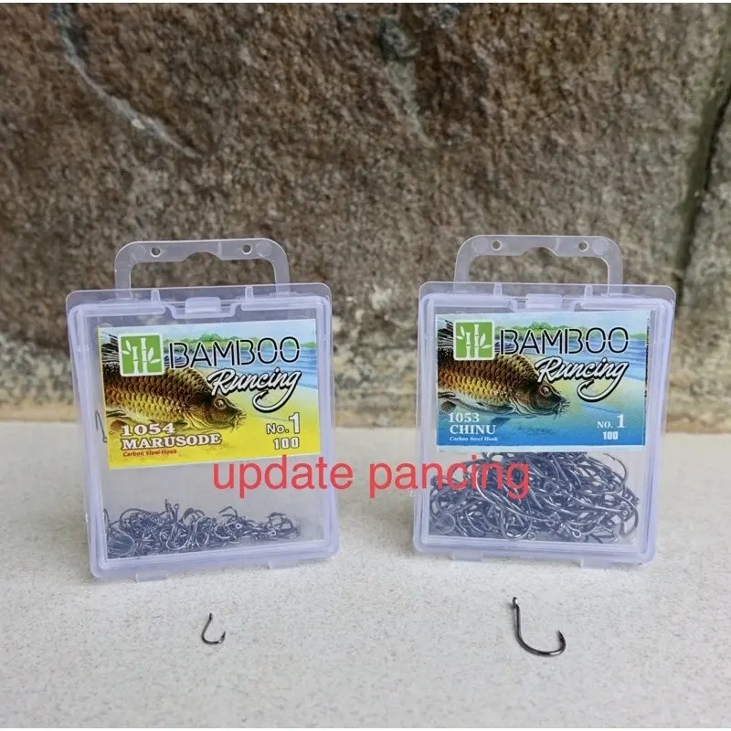 mata kail carbon BAMBOO Runcing Chinu / Marusode pancing kotakan