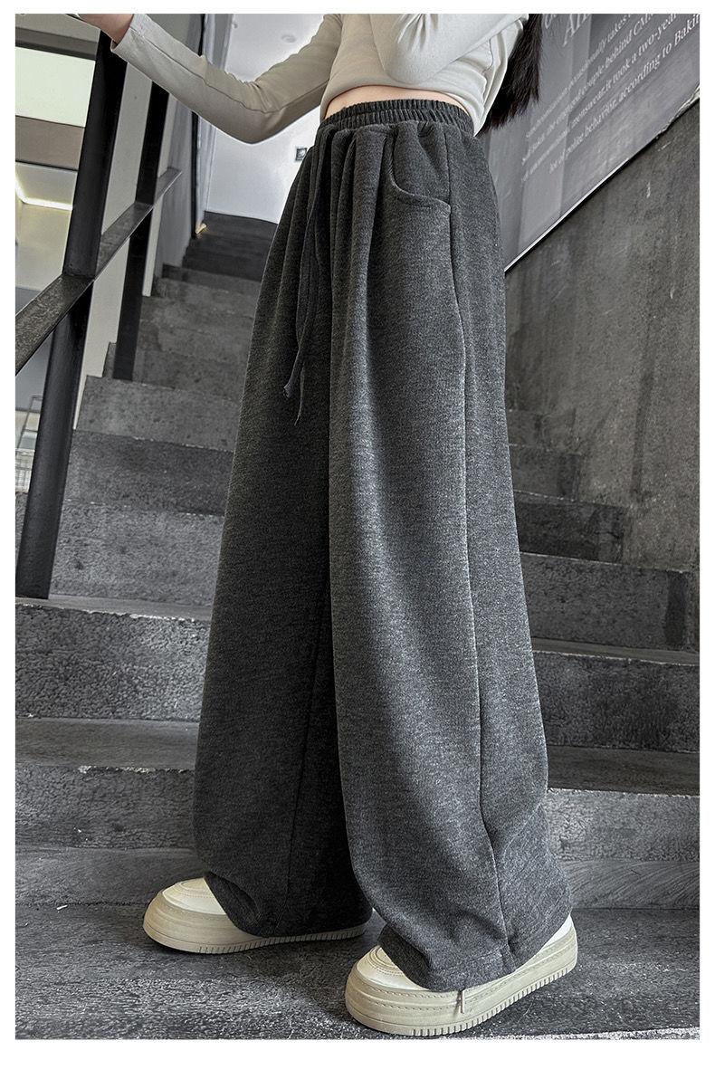 Product Introduction of Girls' Korean-Style Loose Casual Pants 2024 Autumn New Style Girls' Fashionable Glutinous Rice Pants Children's Popular Long Pants 13