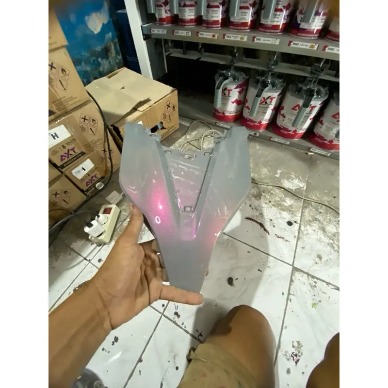 cat dasar nardo grey + bunglon (LG) AXT Basecoat PU 1