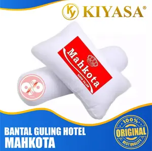 BANTAL GULING TIDUR HOTEL MAHKOTA MERAH EMPUK ANTI ALERGI