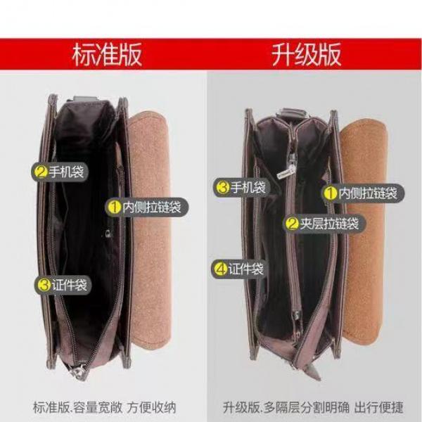 Product Introduction of Tianhongdaishu Man Bag Genuine Leather Shoulder Bag Small Saddle Bag Men's Crossbody Large Capacity Cattle Leather Bag Business Casual Bag New 13