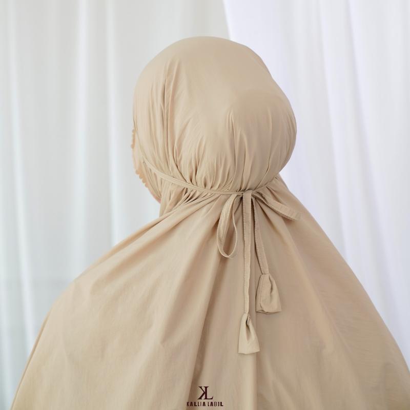 Alula Travel Prayer Set | Mukena Mini Travel Premium by Kallia | Packaging with box 3