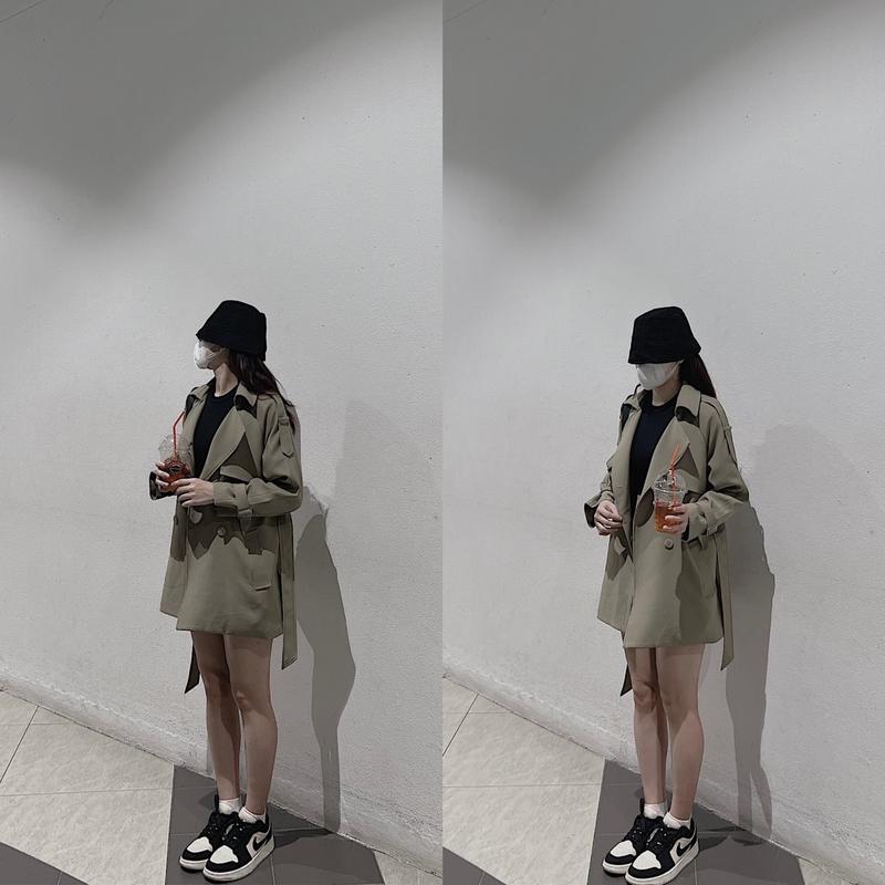 Áo khoác măng tô siêu hàn quốc mùa đông by samhyewear 9
