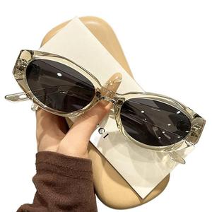 แว่นกันแดด ทรงตาแมว กรอบเล็ก มาใหม่ แฟชั่น สไตล์เรโทร unisex ระดับไฮเอนด์ โพลาไรซ์ บุคลิกภาพ