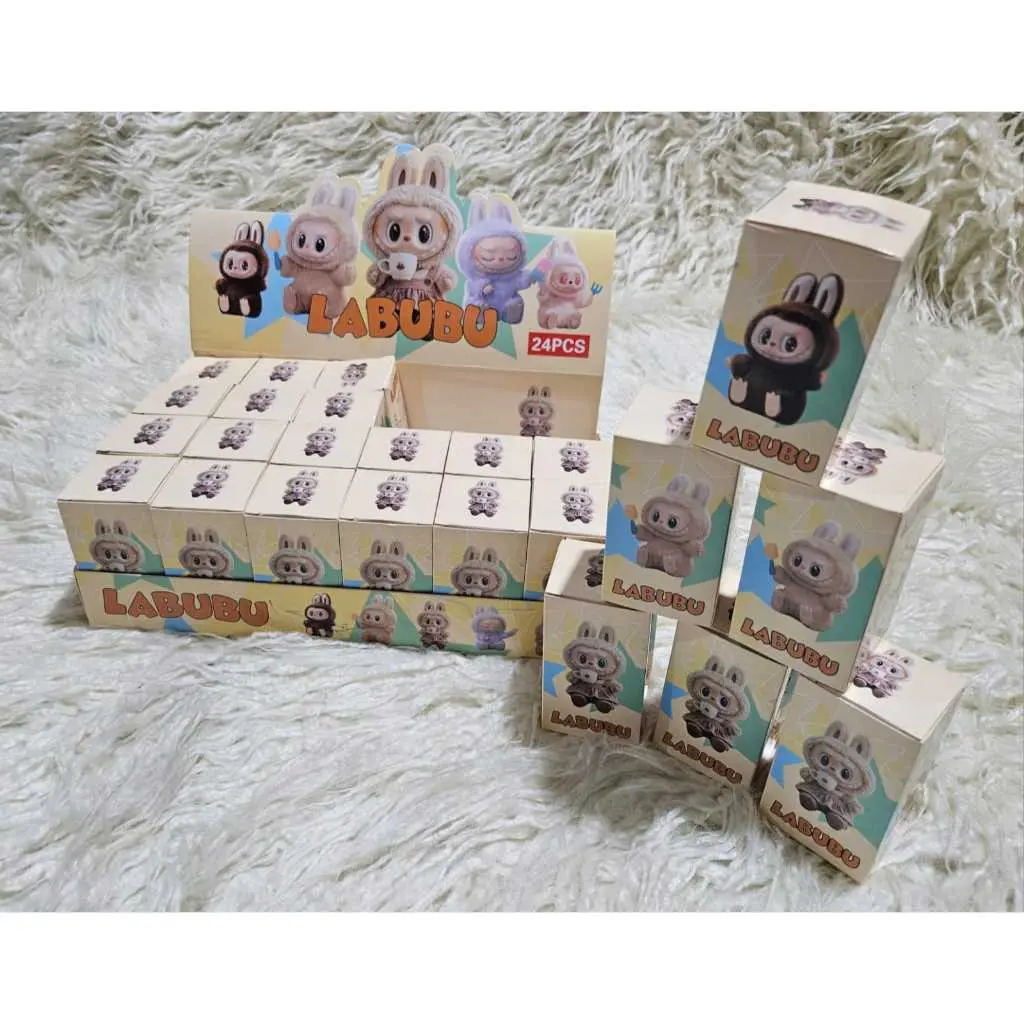 Labubu Box Color Blind Box LABUBU Mini Lucky Divination Series Blind Box Figure Model ...